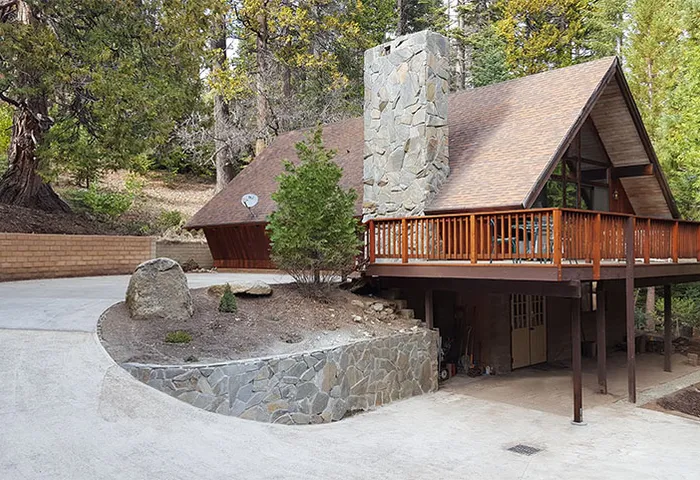 Driveway, Parking and Lower Patio
